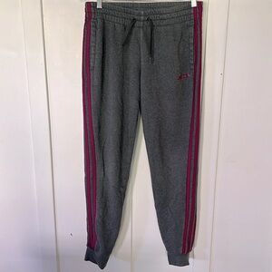 Adidas fleece joggers, size S